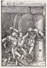 ALBRECHT ALTDORFER (1480 - 1538) Christ Scourged (From The Fall and Salvation of Mankind Through the