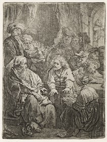 REMBRANDT VAN RIJN (1606 - 1669) Joseph Telling his Dreams.