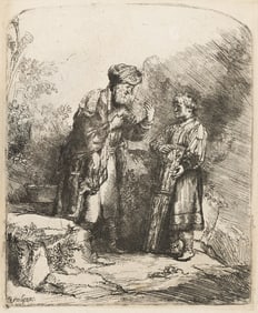 REMBRANDT VAN RIJN (1606 -1669) Abraham and Isaac.