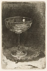 JAMES A. M. WHISTLER (1834 - 1903) The Wine Glass.