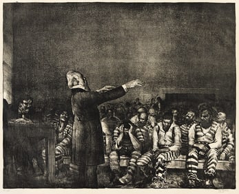 GEORGE BELLOWS (1882 - 1925) Benediction in Georgia.