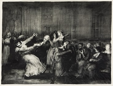 GEORGE BELLOWS (1882 - 1925) Dance in a Madhouse.