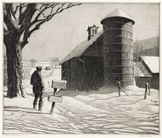 MARTIN LEWIS (1881 - 1962) R.F.D.
