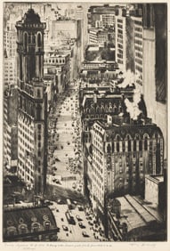 WILLIAM C. MCNULTY (1884 - 1963) Times Square.