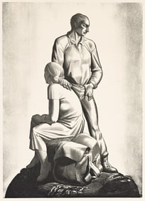 ROCKWELL KENT (1882 - 1971) And Now Where?