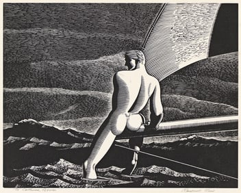 ROCKWELL KENT (1882 - 1971) Fair Wind.