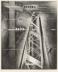 JOLAN GROSS-BETTELHEIM (1900-1972) Transmission Line.