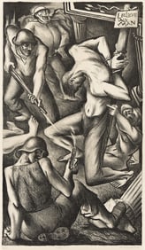 BENTON SPRUANCE (1904 - 1967) The Credo Triptych.
