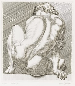 PAUL CADMUS (1904 - 1999) Nudo #2.