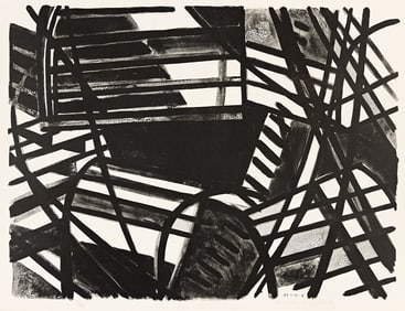 RALSTON CRAWFORD (1906 - 1978) Lobster Pots #2.