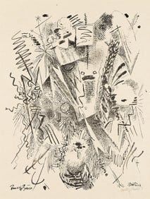 RUDOLF BAUER (1889 - 1953) Bautama.