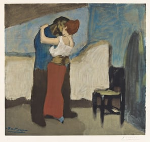 PABLO PICASSO (AFTER) L'Étreinte.