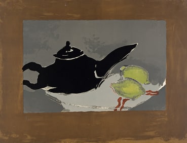 GEORGES BRAQUE (1882 - 1963) Théière et Citrons.