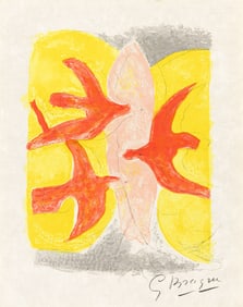 GEORGES BRAQUE (1882 - 1963) Descente aux enfers by Marcel Jouhandeau.