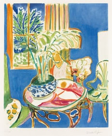 HENRI MATISSE (AFTER) Petit Intérieur Bleu.