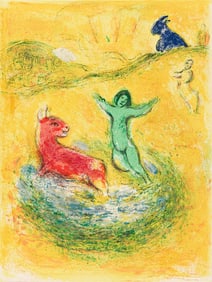 MARC CHAGALL (1887 - 1985) Le Piège à Loups.