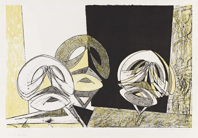MAX ERNST (1891 - 1976) Masques.