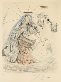 SALVADOR DALÍ (1904 - 1989) Sainte Anne.