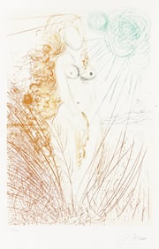 SALVADOR DALÍ (1904 - 1989) La Naissance De Venus.