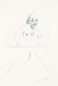 SALVADOR DALÍ (1904 - 1989) Le Colosse.