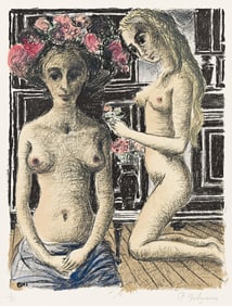 PAUL DELVAUX (1897 - 1994) Phryné.