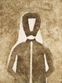 RUFINO TAMAYO (1899 - 1991) Hombre en Gris.