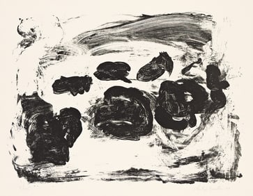 PHILIP GUSTON (1913 - 1980) Untitled (Wash Forms).