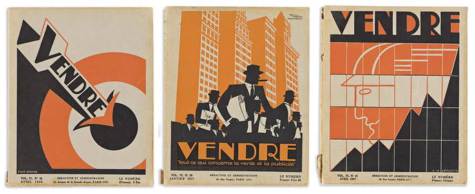 VARIOUS ARTISTS VENDRE. Group of 36 issues. 1925-1929. (1 of 1)