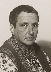 MAN RAY (1890-1976) Portrait of Gertrude Stein (1874-1946). 1930; printed 1960s. (1 of 1)