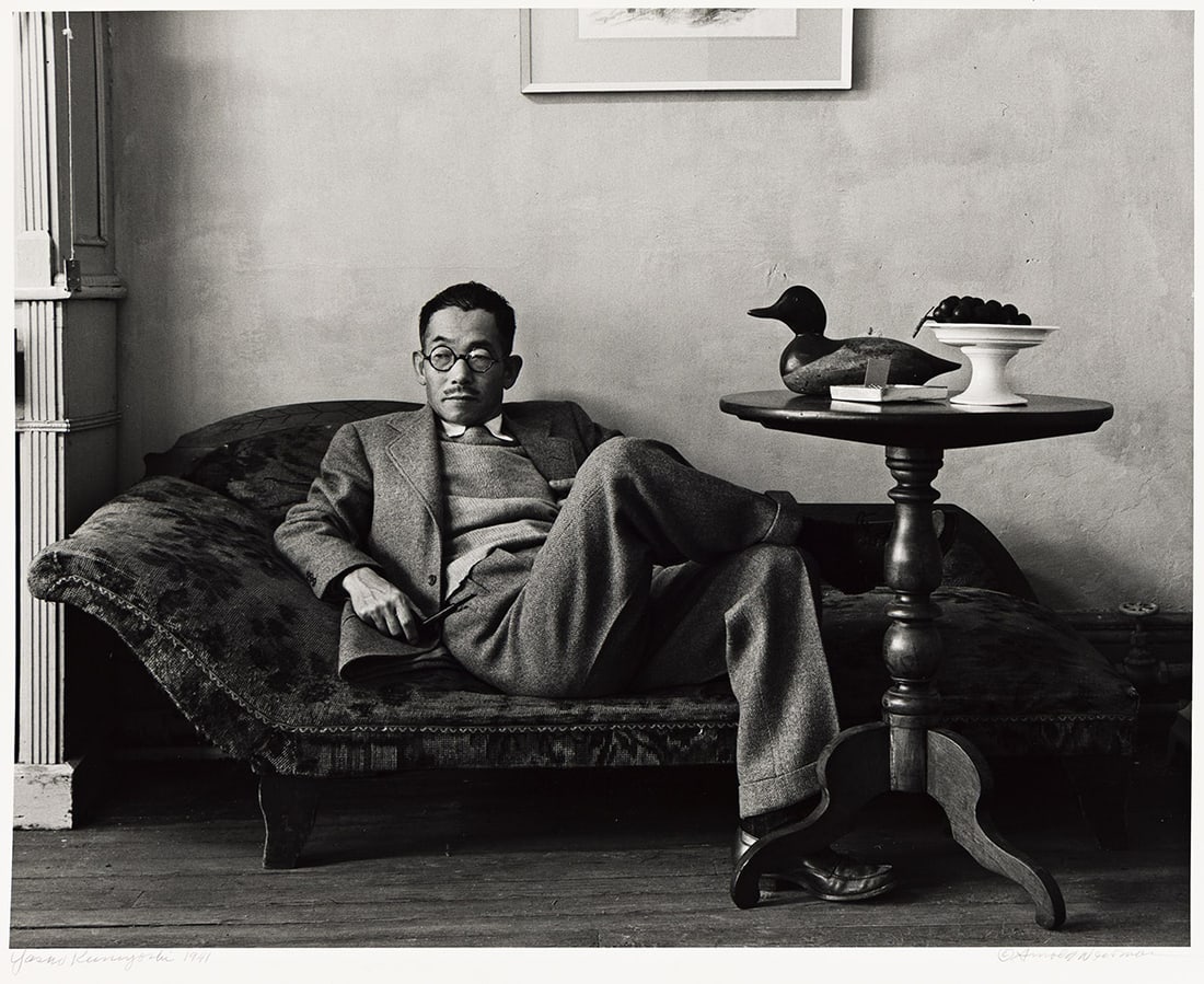 ARNOLD NEWMAN (1918-2006) Portrait of the artist Yasuo Kuniyoshi (1889-1953). 1941; printed 1970s. (1 of 1)