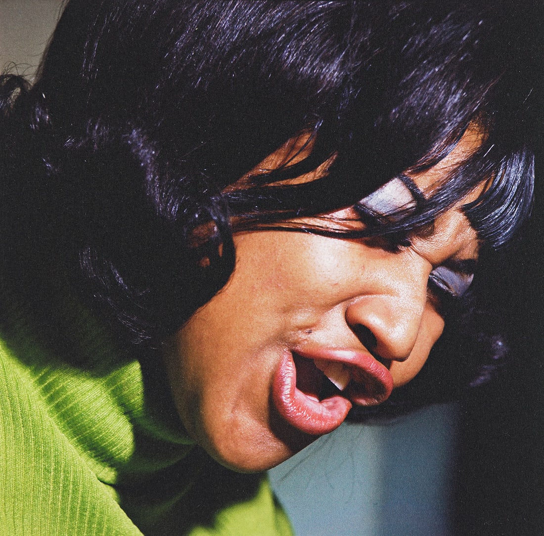 LEE FRIEDLANDER (1934- ) Aretha Franklin. 1968; printed 1990s.: LEE FRIEDLANDER (1934- ) Aretha Franklin. 1968; printed 1990s. Iris print, the image measuring 10 inches (25.4 cm.) square, the sheet 11⅝ inches (29.5 cm.) square, with Friedlander's signature i