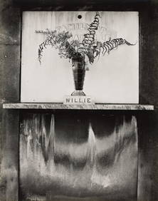 EDWARD WESTON (1886-1958) "Willie," St. Roch Cemetery, New Orleans, from Edward Weston: Fiftieth (1 of 1)