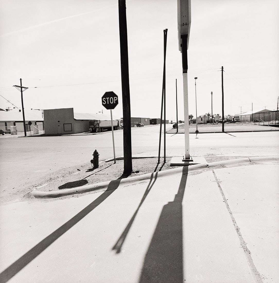 LEE FRIEDLANDER (1934- ) Untitled, from the series New Mexico. 2001.: LEE FRIEDLANDER (1934- ) Untitled, from the series New Mexico. 2001. Silver print, the image measuring 15x14¾ inches (38.1x37.5 cm.), the sheet 20x16 inches (50.8x40.6 cm.), with Friedlander's si