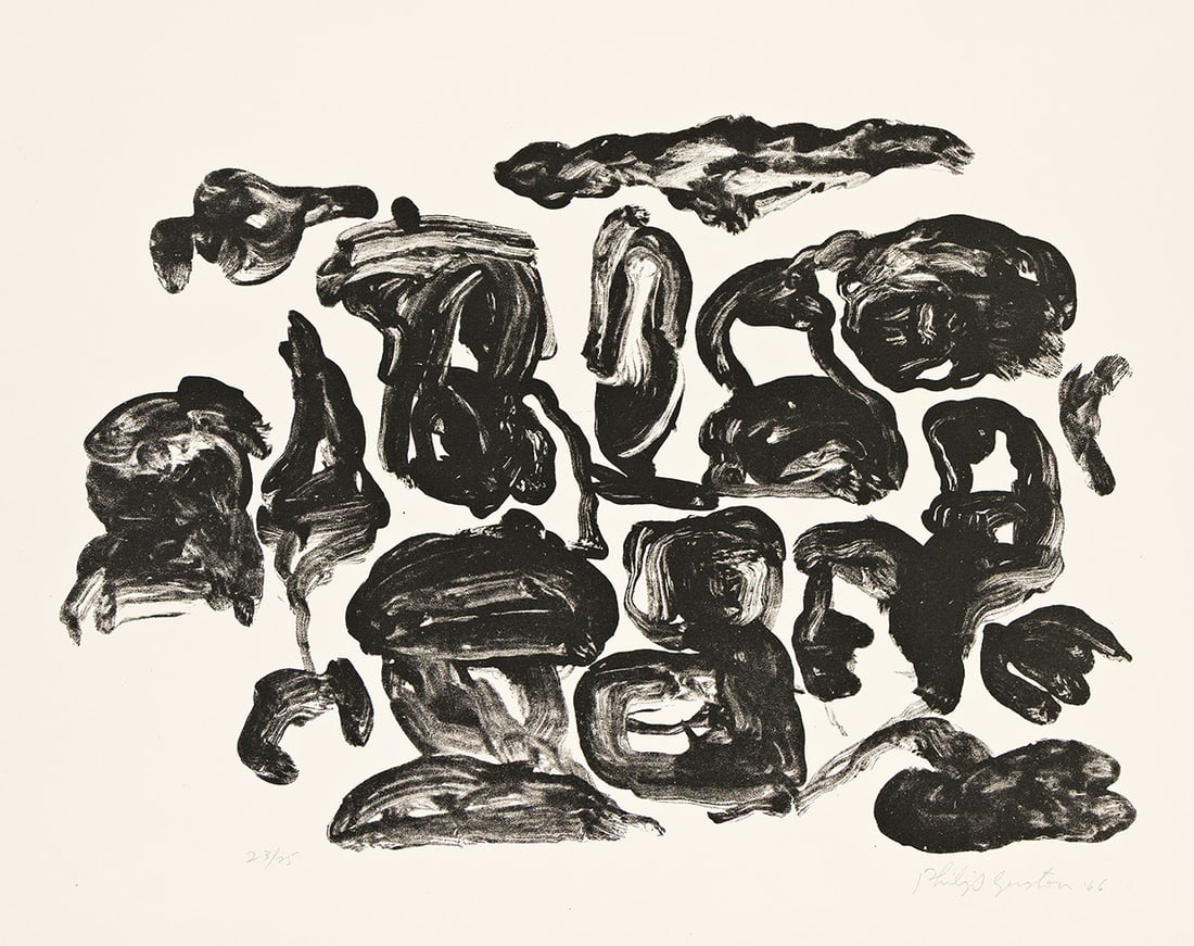 PHILIP GUSTON (1913 - 1980, AMERICAN/CANADIAN) Untitled. (1 of 1)