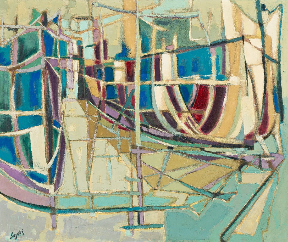 JAMES HIROSHI SUZUKI (1933 - , JAPANESE/AMERICAN) Untitled. (1 of 1)