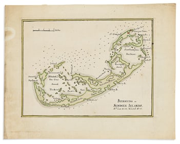 (BERMUDA.) Anonymous -- Manuscript. Bermuda or Summer Islands.