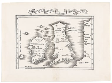 (BRITISH ISLES.) Laurent Fries. Tabu Moder Anglie & Hiber.