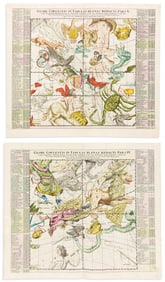 (CELESTIAL.) Johann Baptist Homann. Globi Coelestis in Tabulas Planas Redacti Pars IV *