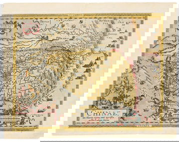 (CHINA.) Abraham Ortelius. Chinae, Olim Sinarum Regionis, Nova Descriptio.