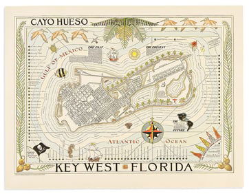 (FLORIDA.) Arthur B. Suchy. Cayo Hueso / Key West Florida.
