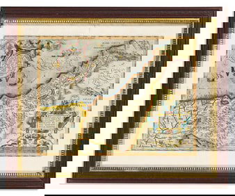 (HOLY LAND.) Abraham Ortelius. Palestinae sive Totius Terrae Promissionis Nova Descriptio.