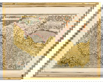 (HOLY LAND.) Abraham Ortelius. Terra Sancta.