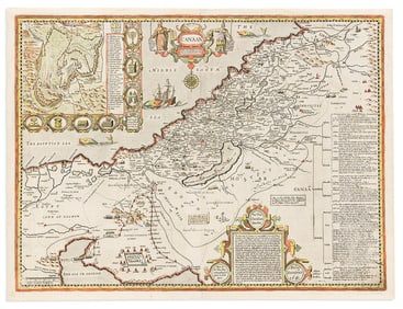 (HOLY LAND.) John Speed. Canaan.