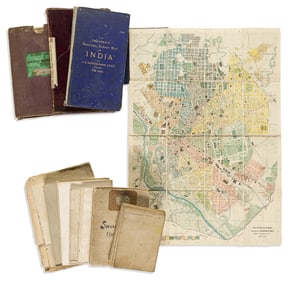 (INTERNATIONAL.) Group of 12 nineteenth-and-early-twentieth-century case maps.