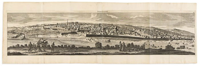 (JERUSALEM.) Cornelis de Bruyn. Jerusalem.