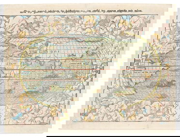 (MÜNSTER -- WORLD.) Sebastian Münster; and David Kandel. Das Erst General Inhaltend die