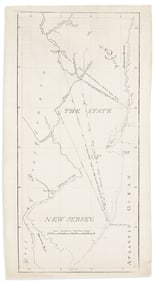 (NEW JERSEY.) Shepard Kollock, publisher. The State of New Jersey.