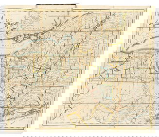 (NEW YORK.) Jacob Willets; and James D. Stout. Map of the State of New York with Parts Adjacent.