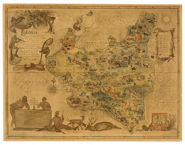 (POLAND -- PICTORIAL.) Eliasz Kanarek; and Tadeusz Lipski. Poloniae Regni Amplissimi