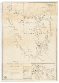(TASMANIA.) British Admiralty. Chart of Van Diemens Land by M. Flinders 1798-9. South Coast, Sheet